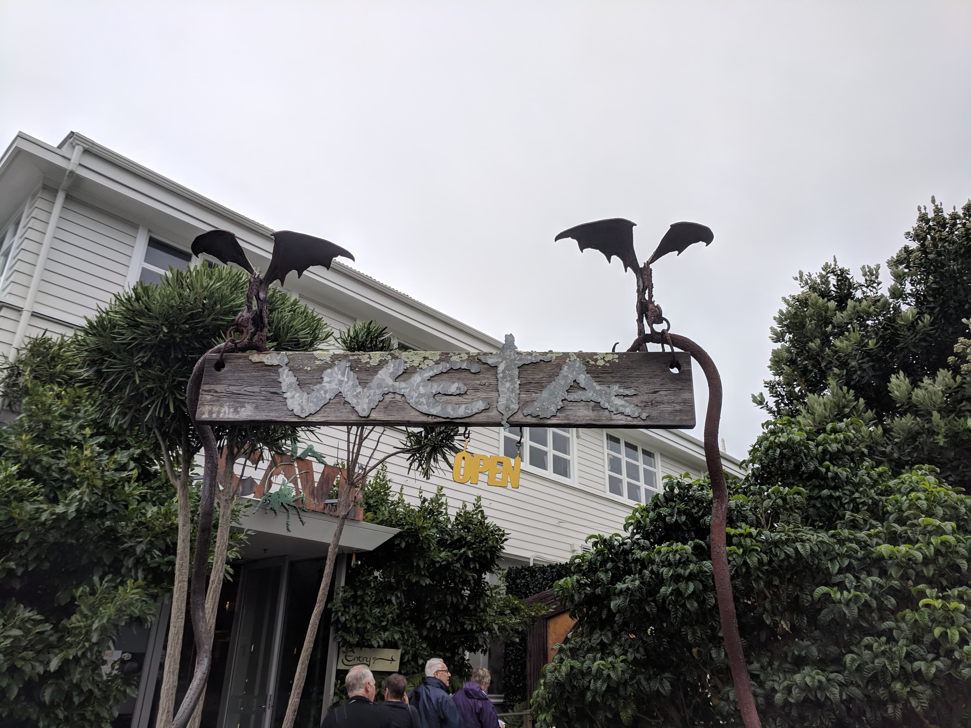 Entrance to Weta Workshop