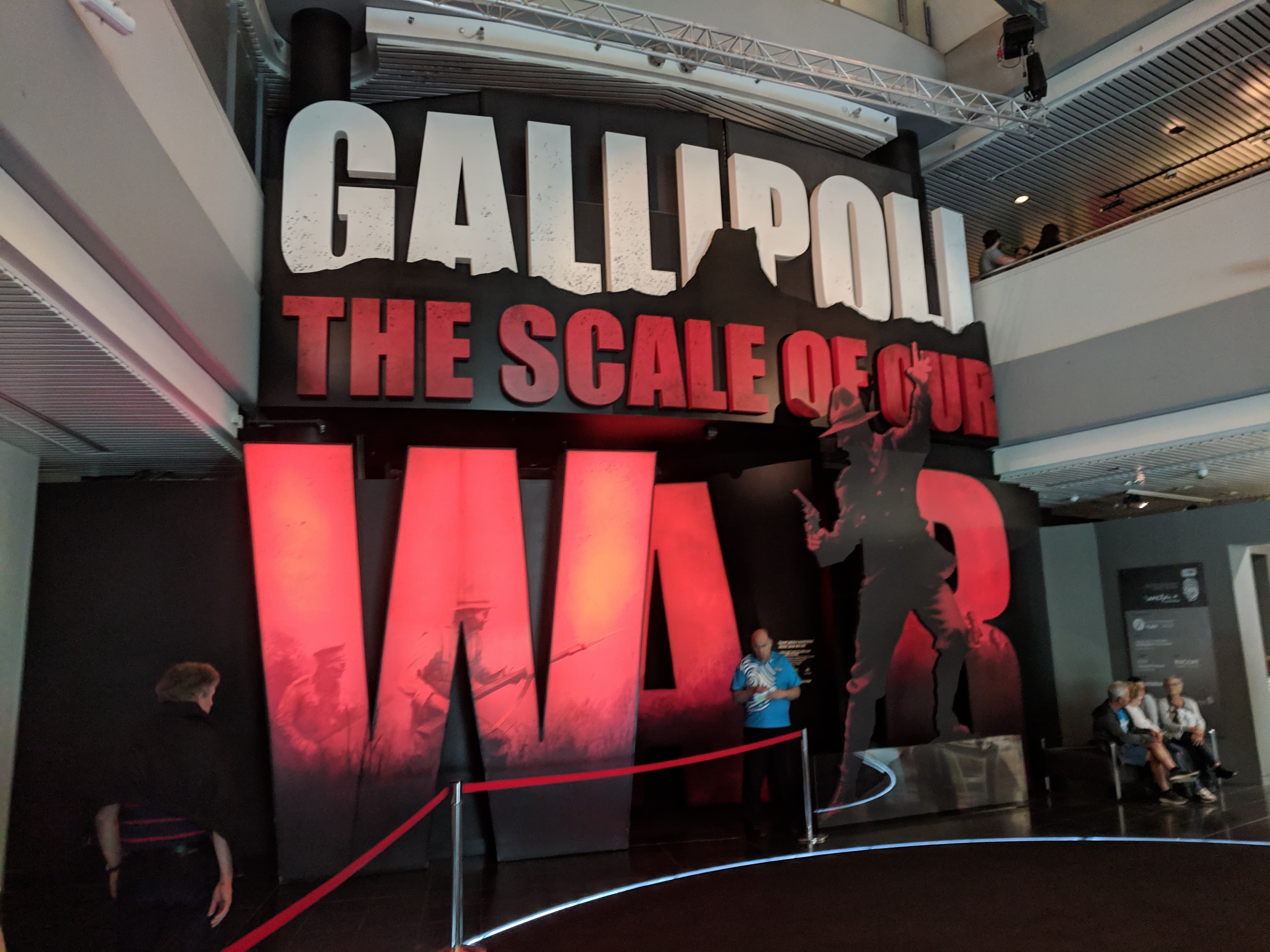 Gallipoli exhibit at Museum of New Zealand Te Papa Tongarewa