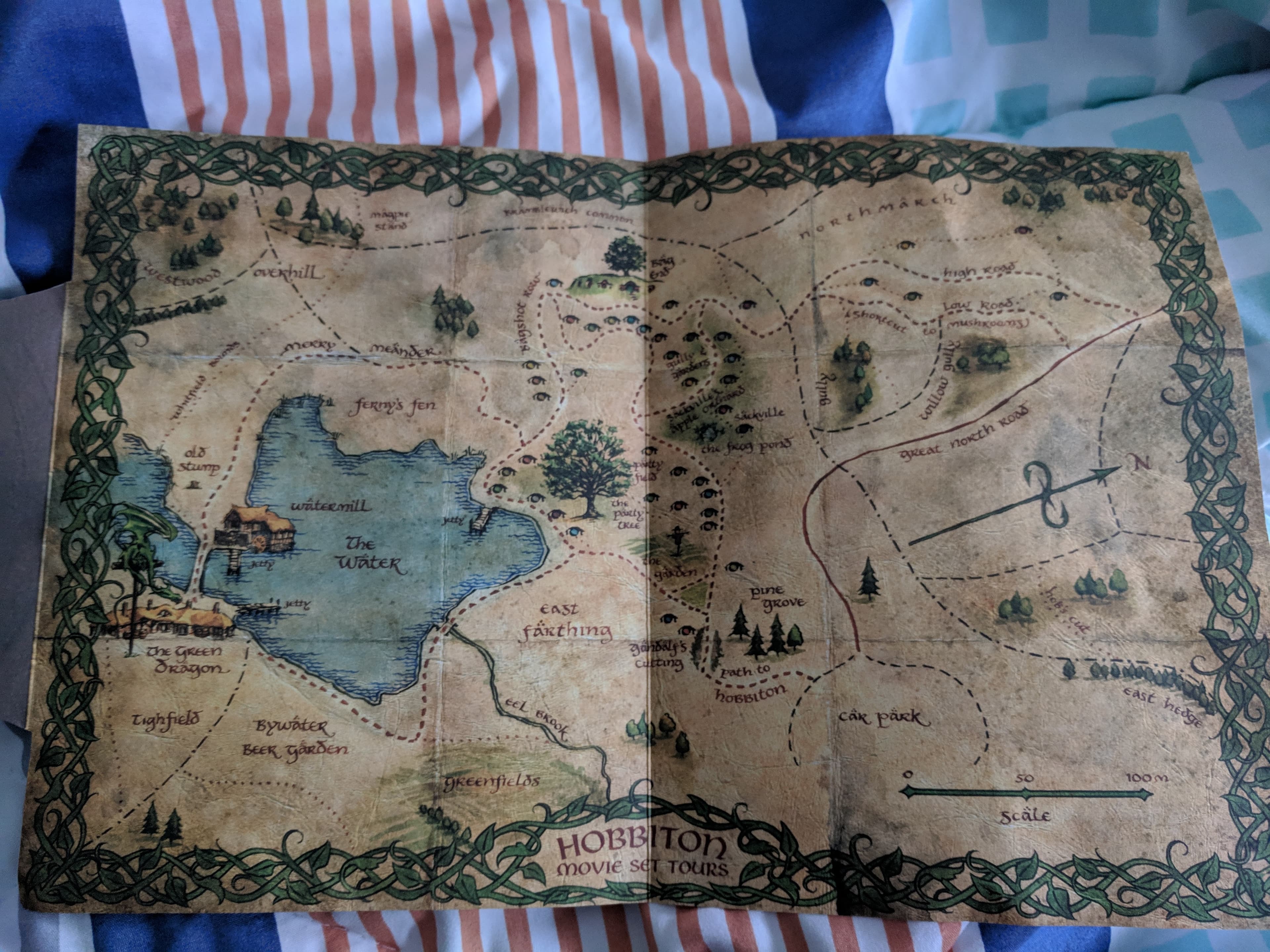 Map of Hobbiton