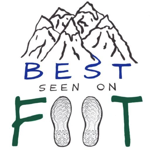 Best Seen On Foot Best Seen On Foot Logo