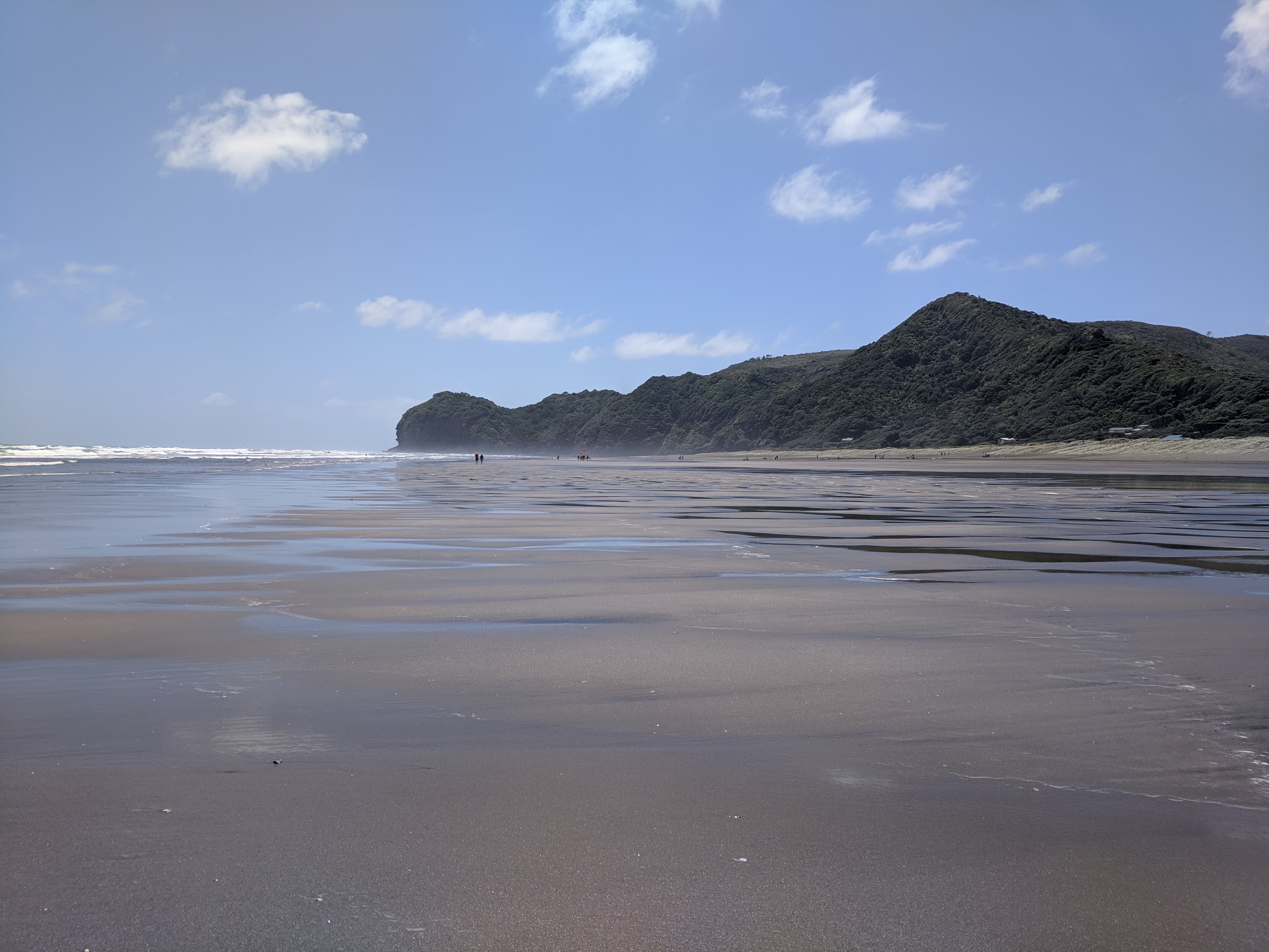 Shiny Piha beach Shiny Piha beach
