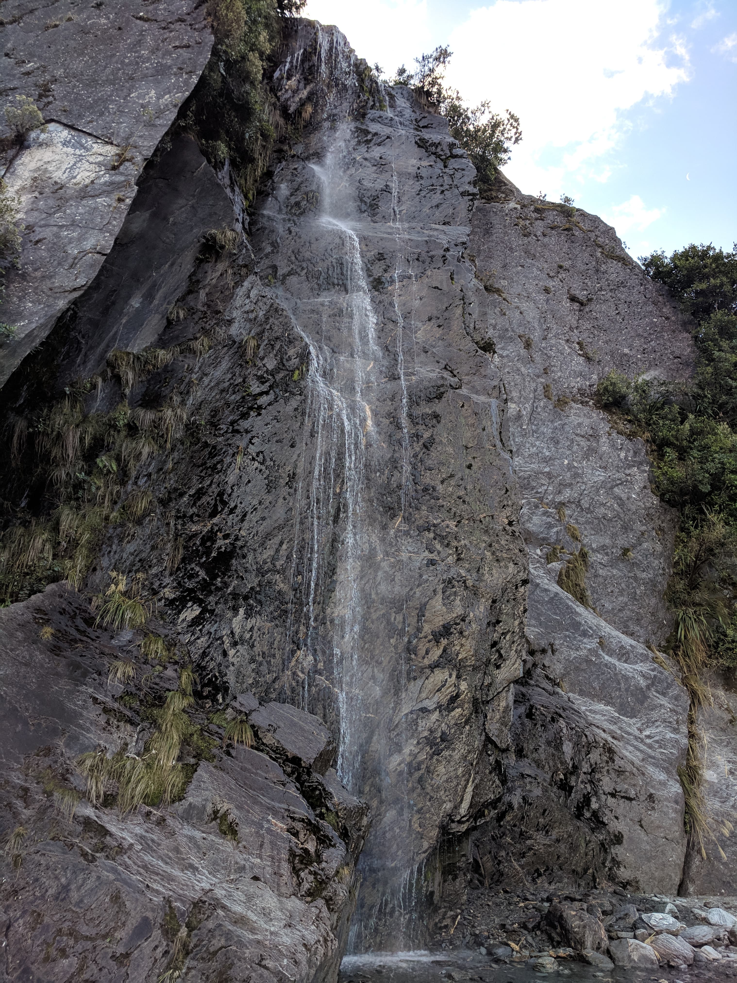 Cool waterfall near Franz Josef Glacier Cool waterfall near Franz Josef Glacier