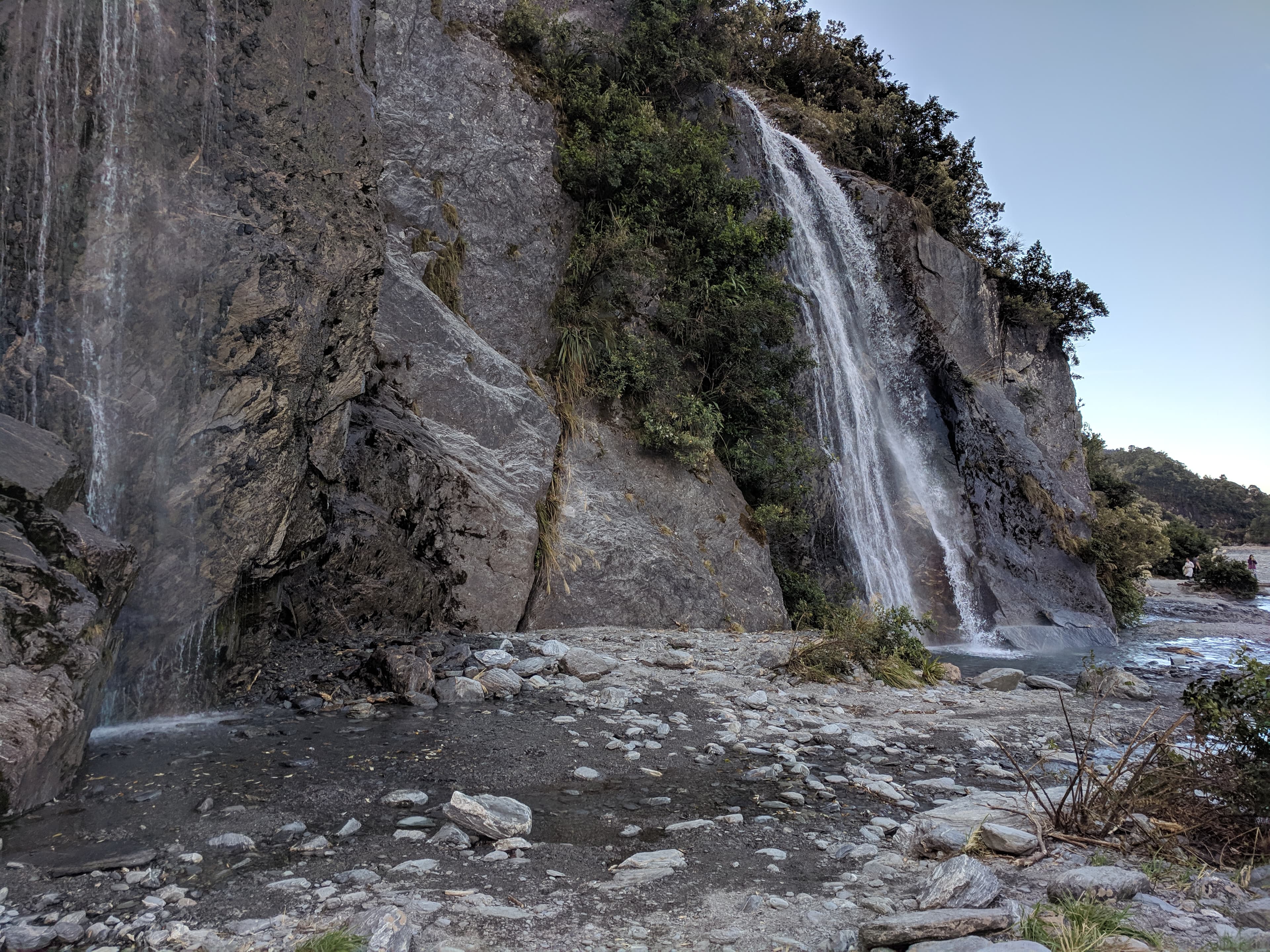 Cool waterfalls near Franz Josef Glacier Cool waterfalls near Franz Josef Glacier