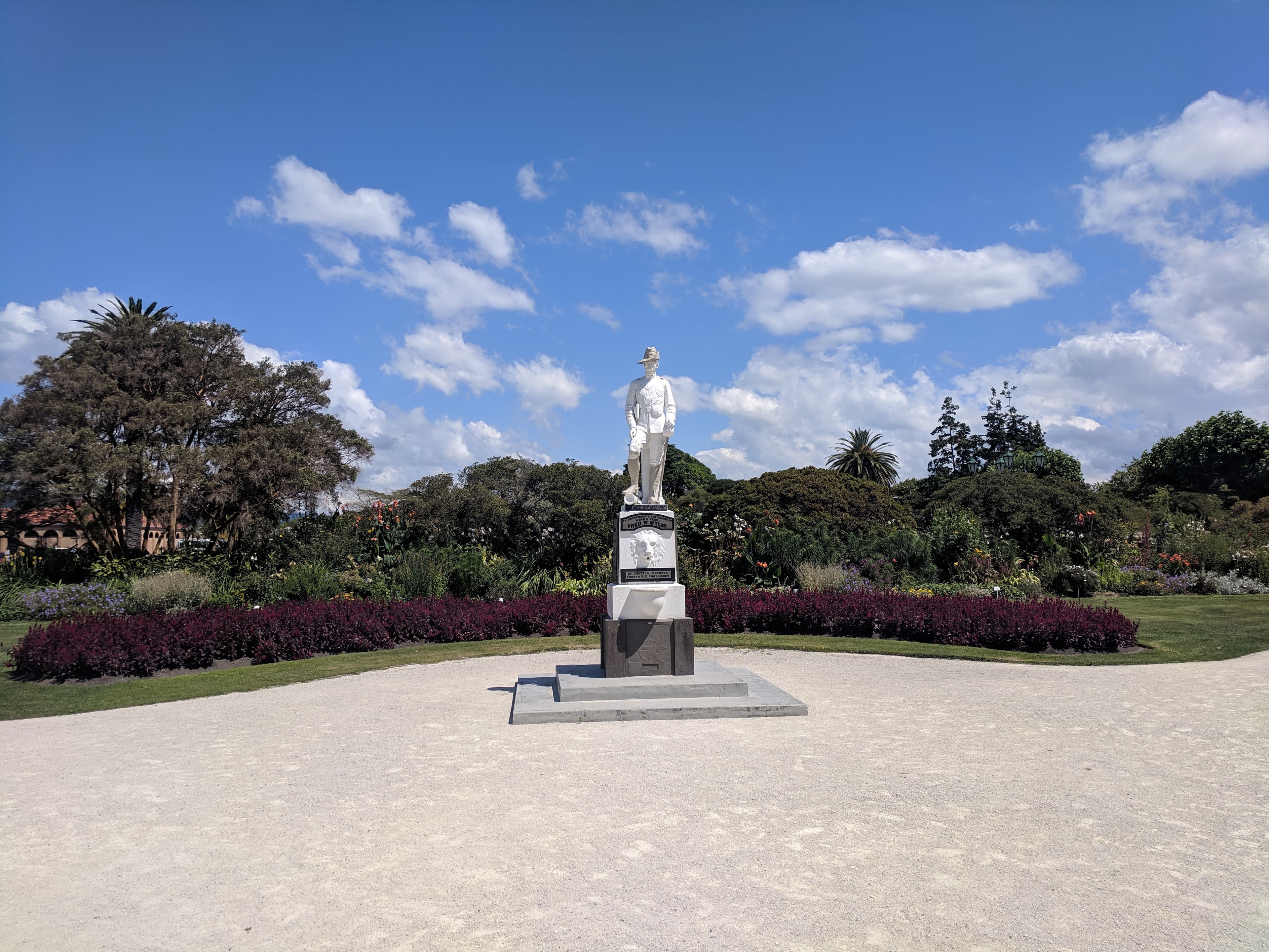 Neat sculpture in Rotorua Neat sculpture in Rotorua